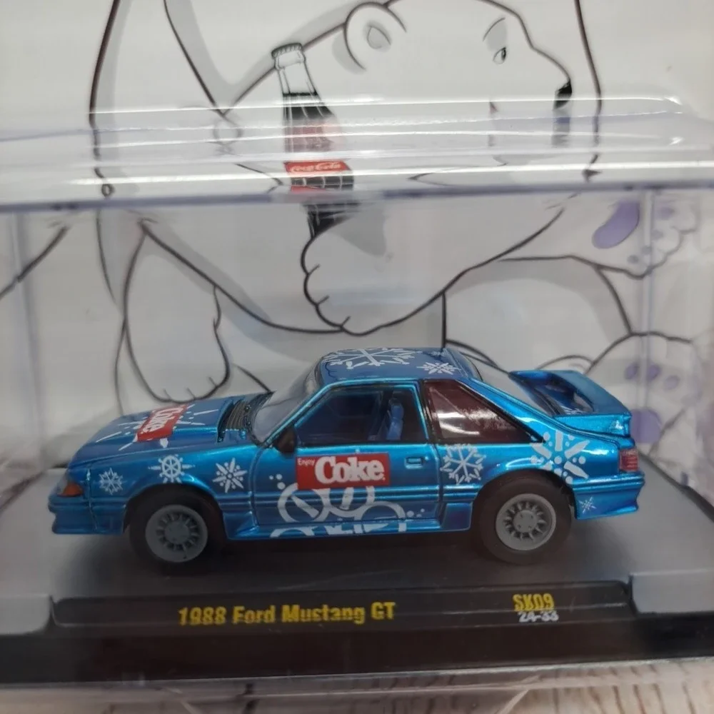 M2 Machines Coca-Cola 1988 Ford Mustang GT Sealed Pack